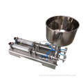 Semi Automatic Paste Jam Liquid filling machine